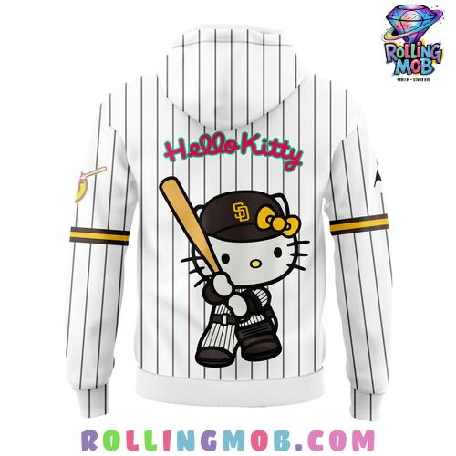San Diego Padres x Hello Kitty Stripe Hoodie San Diego Padres x Hello Kitty Stripe Hoodie