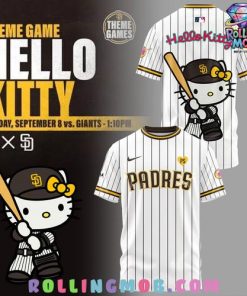 San Diego Padres x Hello Kitty Stripe T-Shirt