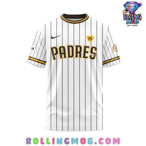 San Diego Padres x Hello Kitty Stripe T-Shirt San Diego Padres x Hello Kitty Stripe T-Shirt