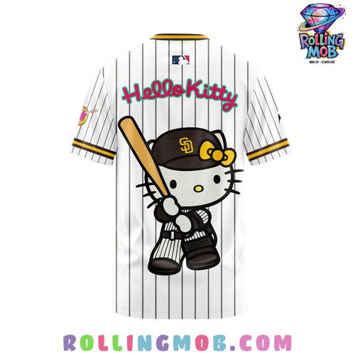 San Diego Padres x Hello Kitty Stripe T-Shirt San Diego Padres x Hello Kitty Stripe T-Shirt