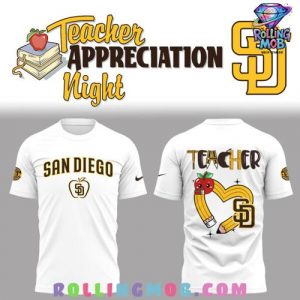 San Diego Padres x Teacher Appreciation Night 2025 Collection Shirt