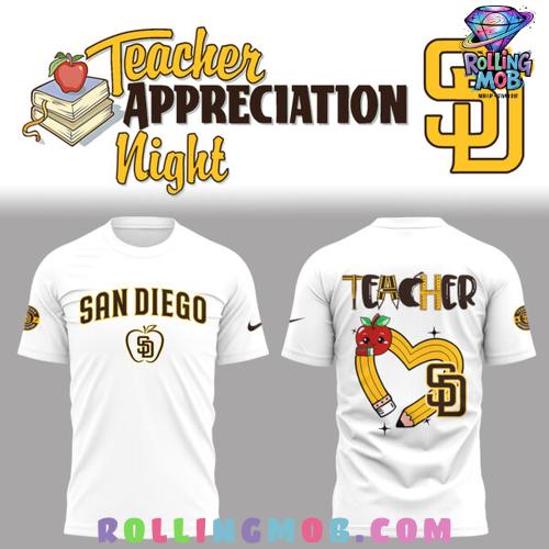 San Diego Padres x Teacher Appreciation Night 2025 Collection Shirt San Diego Padres x Teacher Appreciation Night 2025 Collection Shirt