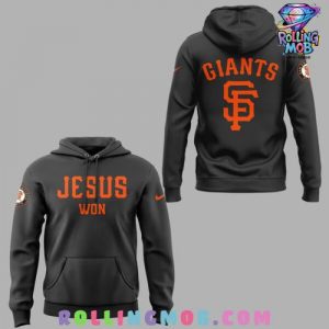 San Francisco Giants x Jesus Won 2025 Limited Edition Hoodie