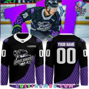 Savannah Ghost Pirates Alzheimers Awareness 2025 Hockey Jersey