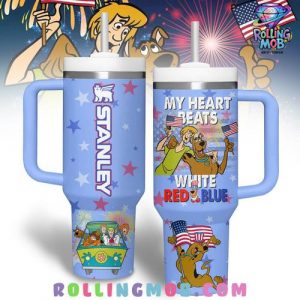 Scooby-Doo American Pride Stars & Stripes Stanley Tumbler