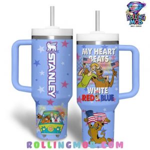 Scooby-Doo American Pride Stars & Stripes Stanley Tumbler