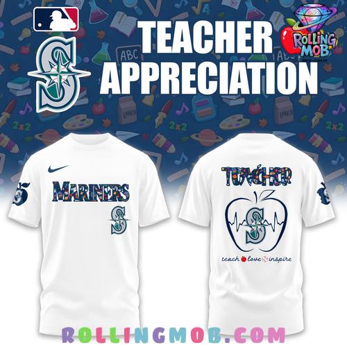 Seattle Mariners Teacher Night 2025 Collection Shirt Seattle Mariners Teacher Night 2025 Collection Shirt