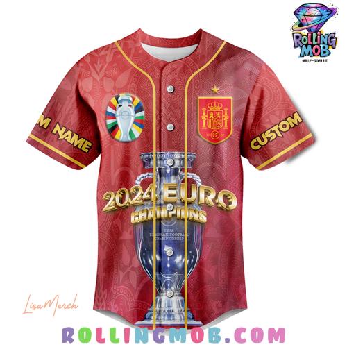 Spain UEFA Euro 2024 Champions Jersey Spain UEFA Euro 2024 Champions Jersey