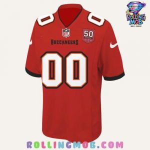 Buccaneers Red Legacy Football Jersey