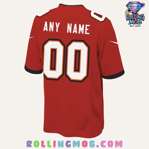 Buccaneers Red Legacy Football Jersey Buccaneers Red Legacy Football Jersey