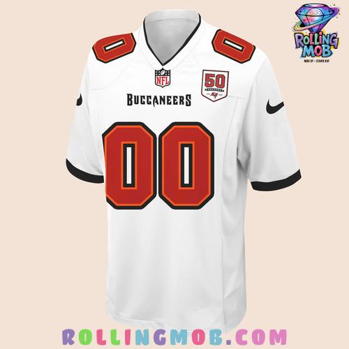 Tampa Bay Buccaneers White Legacy Edition Football Jersey Tampa Bay Buccaneers White Legacy Edition Football Jersey