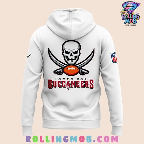 Tampa Bay Buccaneers Celebrate The Legacy of 50 Seasons White Hoodie Tampa Bay Buccaneers Celebrate The Legacy of 50 Seasons White Hoodie