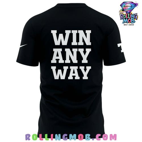 Texas Longhorns Win Any Way Motivational T-Shirt Texas Longhorns Win Any Way Motivational T-Shirt