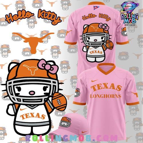 Texas Longhorns x Hello Kitty Night 2024 T-Shirt Texas Longhorns x Hello Kitty Night 2024 T-Shirt