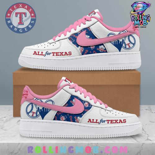 Texas Rangers All for Texas Limited Edition Nike Air Force 1 Texas Rangers All for Texas Limited Edition Nike Air Force 1