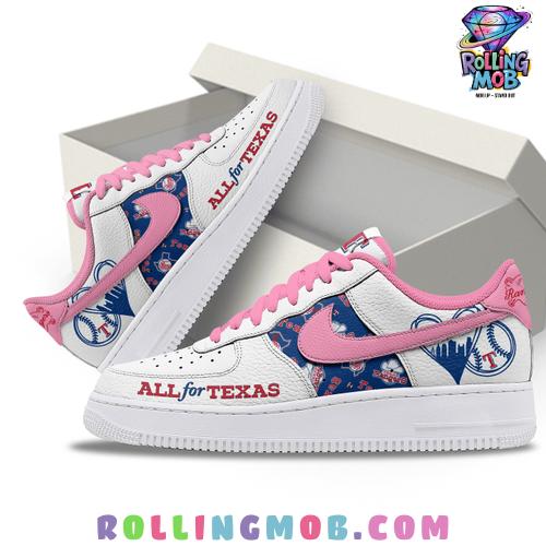 Texas Rangers All for Texas Limited Edition Nike Air Force 1 Texas Rangers All for Texas Limited Edition Nike Air Force 1