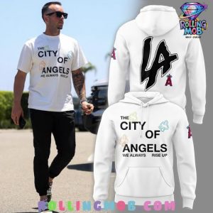 The city of Angel x Los Angeles Angels Special Hoodie 1