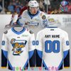 Wichita Thunder 2025 Home Opener White Ice Edition Hockey Jersey
