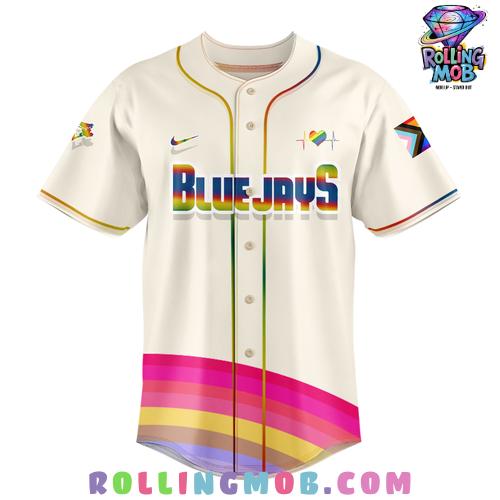 Toronto Blue Jays Pride Celebration Baseball Jersey Toronto Blue Jays Pride Celebration Baseball Jersey
