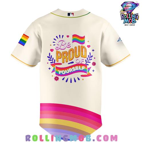 Toronto Blue Jays Pride Celebration Baseball Jersey Toronto Blue Jays Pride Celebration Baseball Jersey