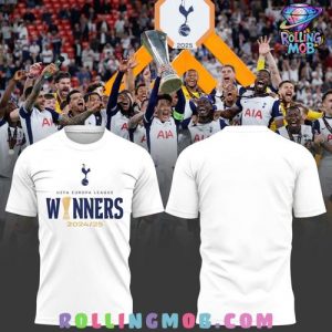 Tottenham Europa League Champions 2025 T Shirt 1