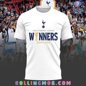 Tottenham Europa League Champions 2025 T Shirt 2