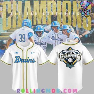 UCLA Bruins 2025 Regular Season Champions Special Baseball Jersey 1
