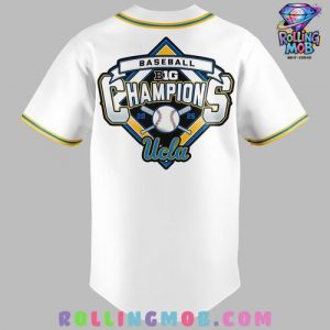 UCLA Bruins 2025 Regular Season Champions Special Baseball Jersey 3