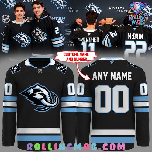 Utah Mammoth 2025 New Uniform NHL Hockey Jersey Utah Mammoth 2025 New Uniform NHL Hockey Jersey