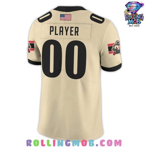 Vegas Knight Hawks Military Appreciation Football Jersey Vegas Knight Hawks Military Appreciation Football Jersey