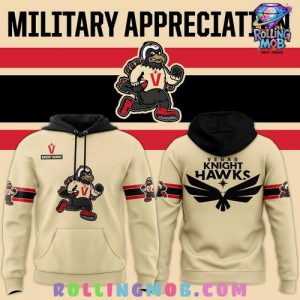 Vegas Knight Hawks 2025 Military Night Edition Hoodie