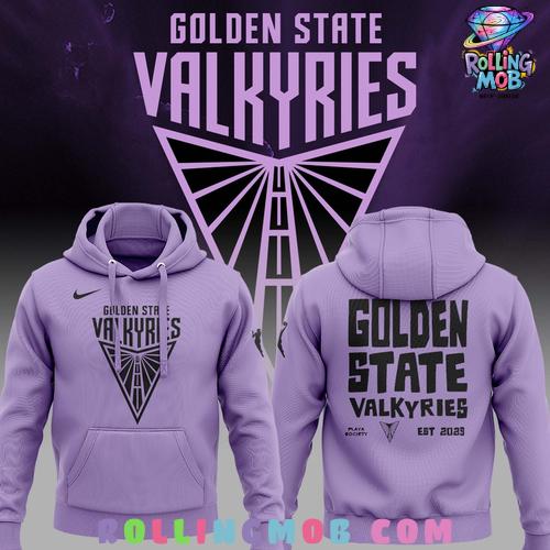 WNBA Golden State Valkyries Purple Hoodie WNBA Golden State Valkyries Purple Hoodie