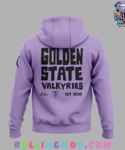 WNBA Golden State Valkyries Purple Hoodie 3
