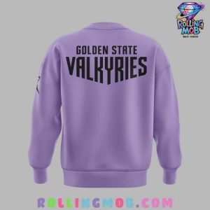 WNBA Golden State Valkyries Purple Sweatshirt 3