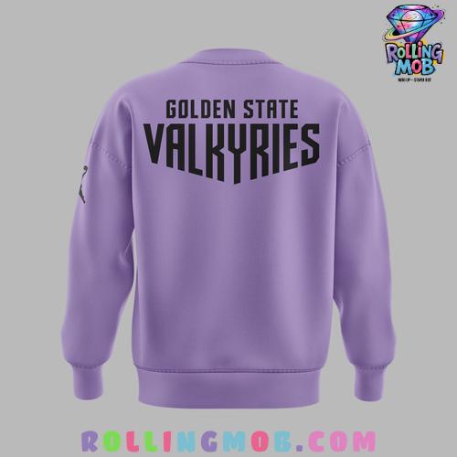 WNBA Golden State Valkyries Purple Sweatshirt WNBA Golden State Valkyries Purple Sweatshirt