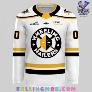 Wheeling Nailers New Uniforms 2025 White Hockey Jersey 2